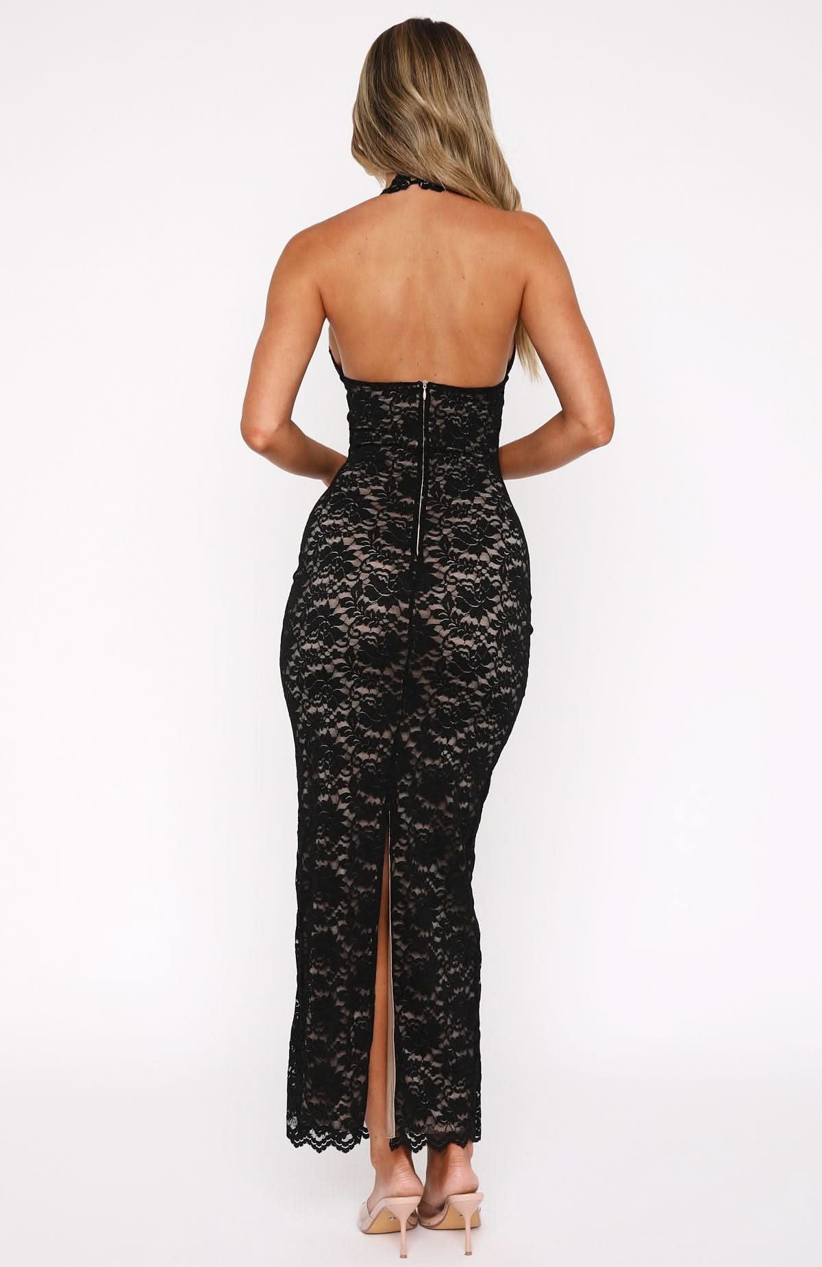 Resa Lace Maxi Dress - View 4