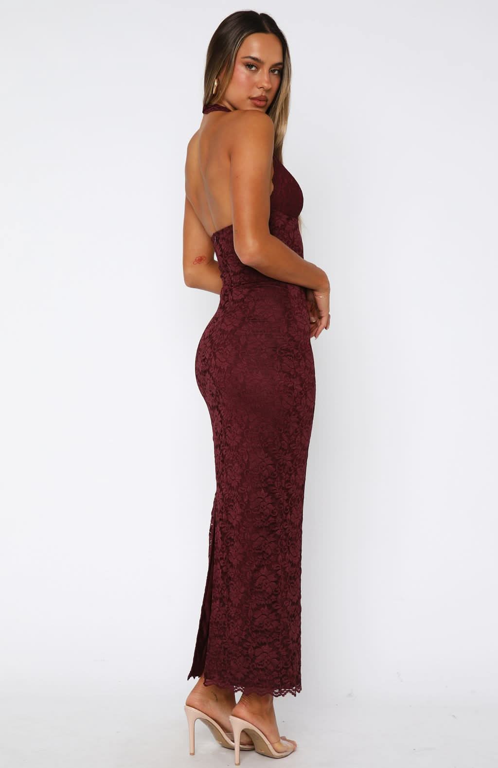 Resa Lace Maxi Dress - View 7