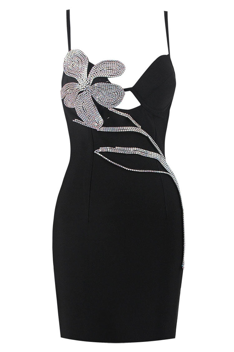 Sequin Bandage Slip Mini Dress - View 4